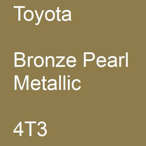 Toyota, Bronze Pearl Metallic, 4T3.